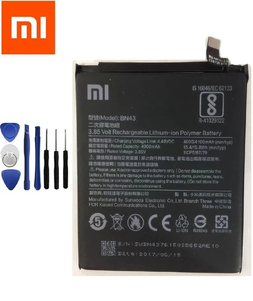 Xiaomi Redmi Note 4X Pil Batarya BN43 ve Tamir Seti ürün görseli 1