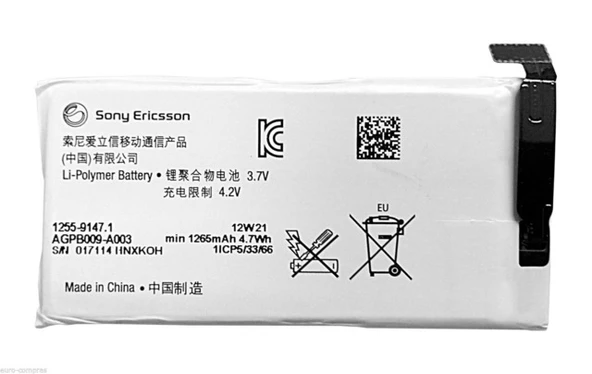Sony Xperia Sola MT27İ Pil Batarya AGPB009-A003 ve Tamir Seti ürün görseli 1