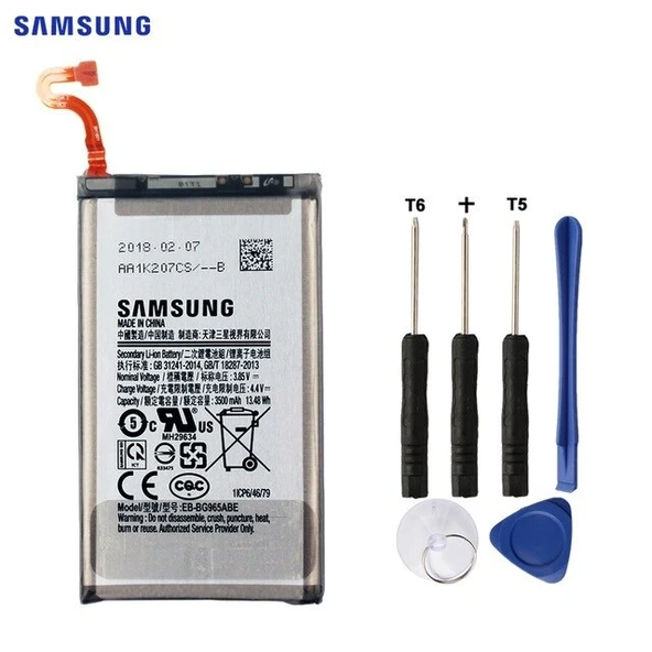 Samsung S9 Plus Pil Batarya G965 EB-BG965ABE ve Tamir Seti ürün görseli 1