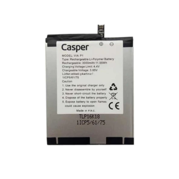 Casper Via P1 Pil Batarya ürün görseli 1