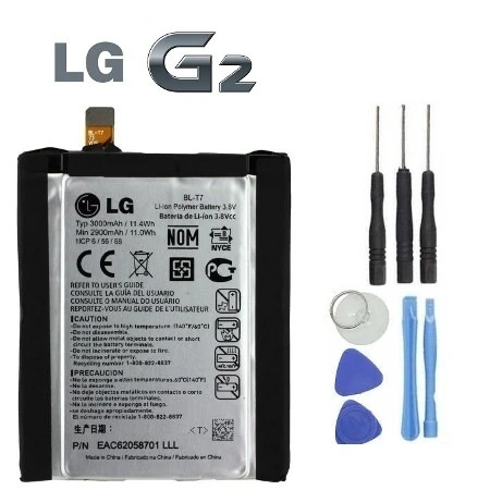 Lg G2 Batarya Pil D800 D801 BL-T7 3000 mAh ürün görseli 1