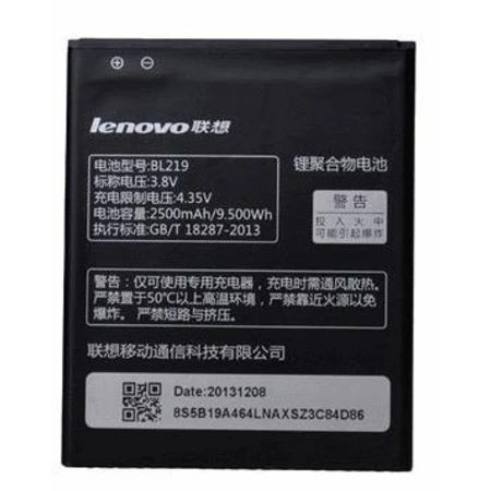 Lenovo S856-A850-A916-A880-A889 Batarya Pil BL219 Orijinal ürün görseli 1