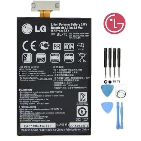 Lg Google Nexus 4 Pil Batarya E960 BL-T5 ve Tamir seti ürün görseli 1