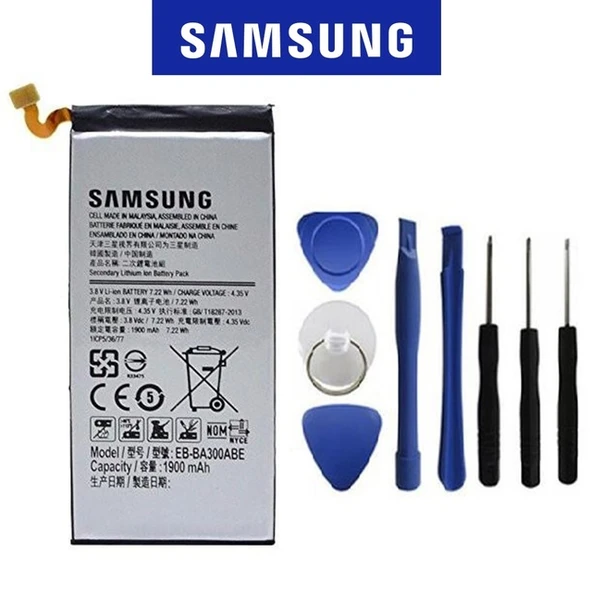 Samsung A3 A300 Pil Batarya EB-BA300ABE ve Tamir Seti ürün görseli 1