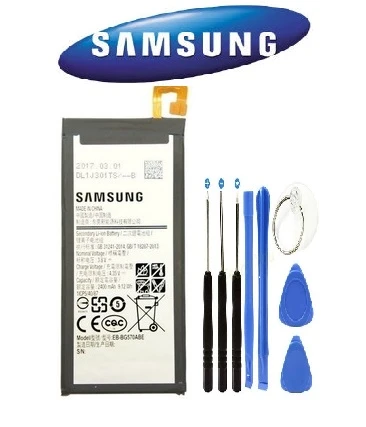 Samsung J5 Prime Pil Batarya G610 EB-BG570ABE ve Tamir Seti ürün görseli 1