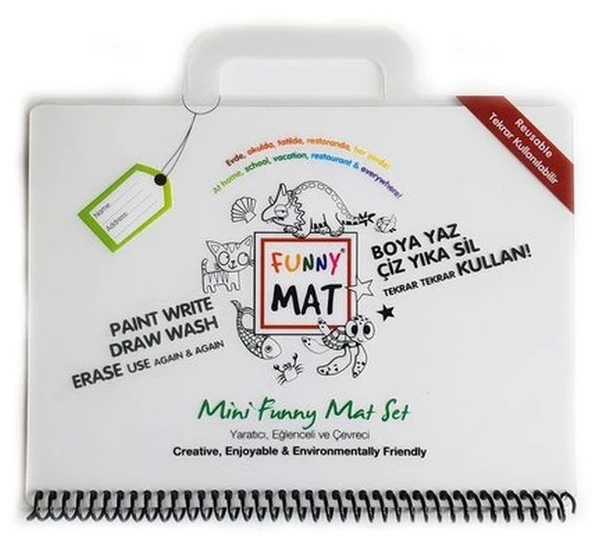 Funny Mat Mini Set 16x21cm - Resim 3