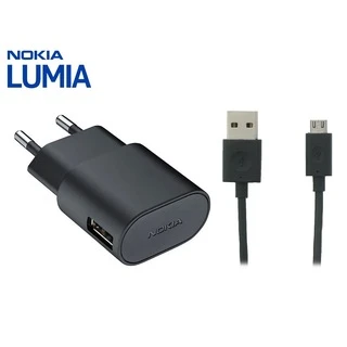 Nokia Lumia AC-50E Şarj Aleti Cihazı ve Data Kablosu ürün görseli 1