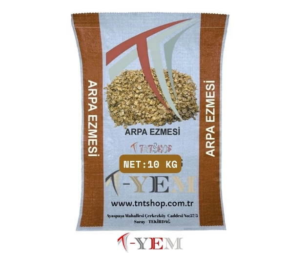 T-YEM Arpa Ezmesi 10 Kg - Hayvanlar İçin Doğal ve Besleyici Enerji Kaynağı ürün görseli 1