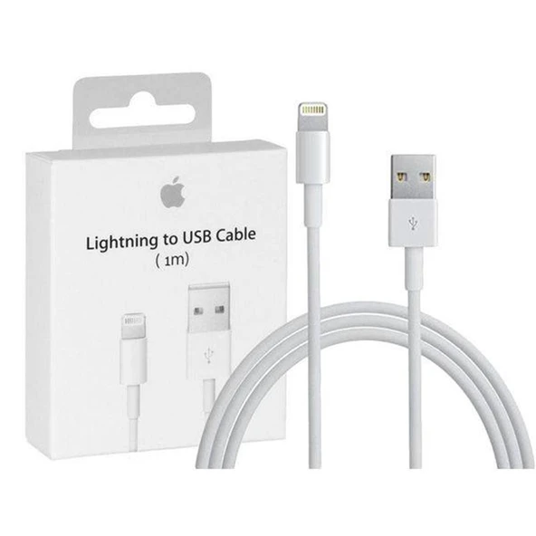 Apple Lightning USB Şarj Kablosu 1 metre - Resim 2