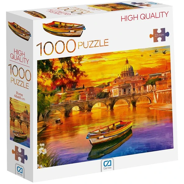Ca Games Puzzle 1000 Parça Roma 7033 ürün görseli 1