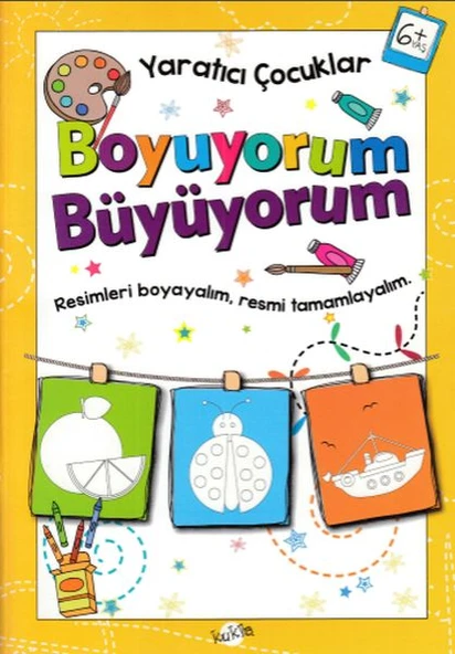 Yaratıcı Çocuklar - Boyuyorum Büyüyorum (6+ Yaş) ürün görseli 1
