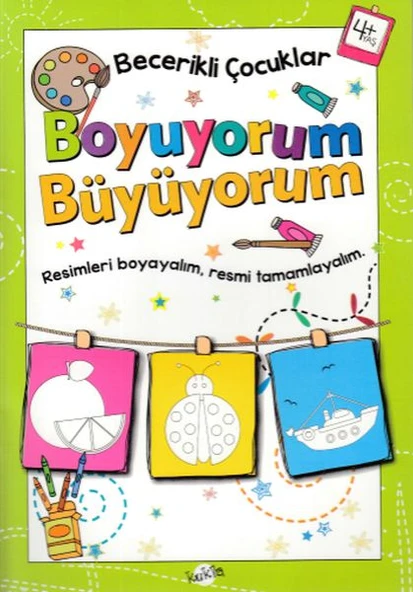 Becerikli Çocuklar - Boyuyorum Büyüyorum (4+ Yaş) ürün görseli 1