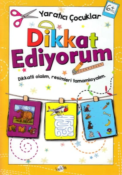 Yaratıcı Çocuklar - Dikkat Ediyorum (6+ Yaş) ürün görseli 1