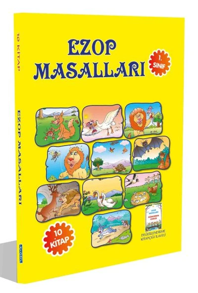 Ezop Masalları - 10 Kitap Takım - Resim 2