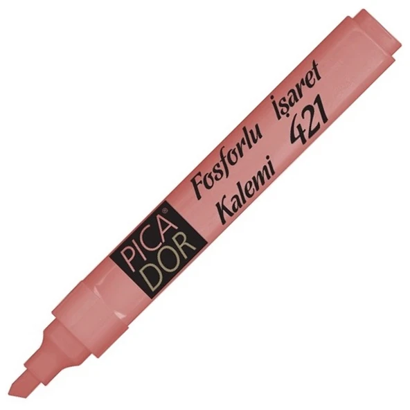 Picador Pastel Hıghlıghter Kalem (10 Lu) -Kutu Pastel Turuncu 421 ürün görseli 1