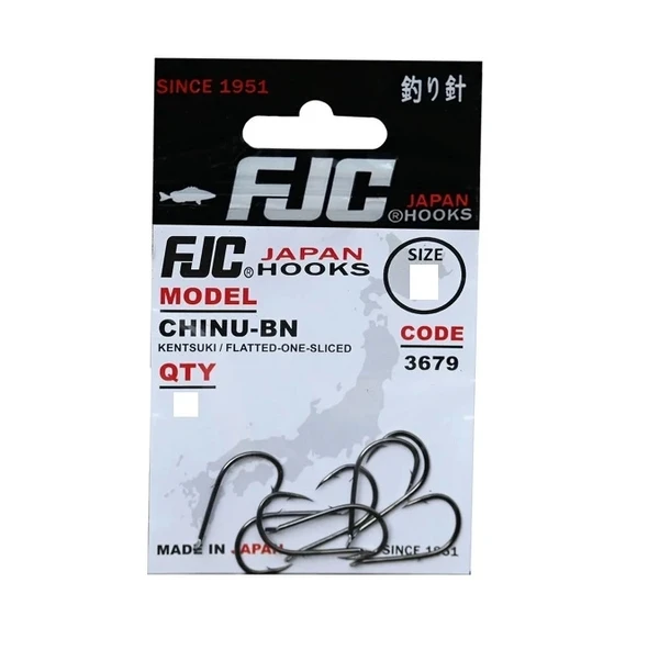 FJC 3679 CHINU KENTSUKI BLACK NIKEL 9 LU İĞNE NO:3 ürün görseli 1