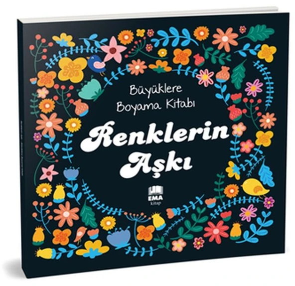 Renklerin Aşkı - Büyüklere Boyama Kitabı ürün görseli 1