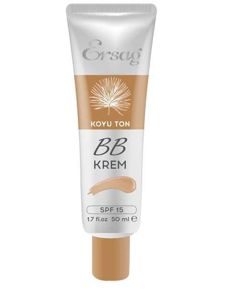 ERSAĞ BB KREM KOYU TON 50 ML ürün görseli 1