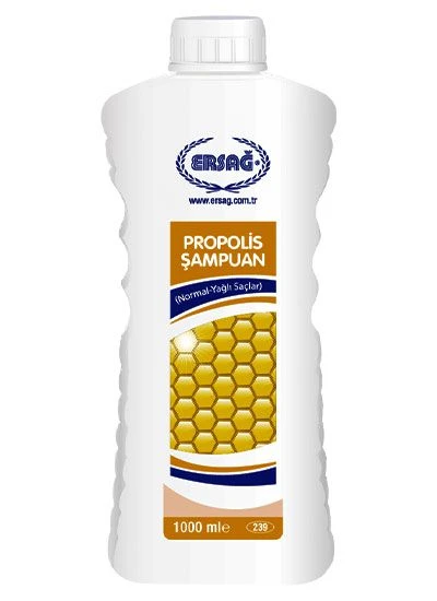ERSAĞ PROPOLİSLİ ŞAMPUAN (NORMAL-YAĞLI SAÇLAR) 1LT ürün görseli 1