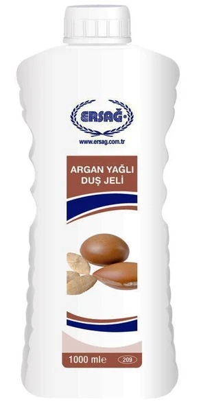 ERSAĞ ARGAN YAĞLI DUŞ JELİ 1000 ML ürün görseli 1