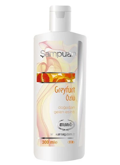 ERSAĞ GREYFURT ÖZLÜ ŞAMPUAN 300 ML ürün görseli 1