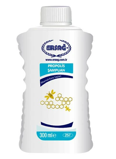 ERSAĞ PROPOLİSLİ ŞAMPUAN (NORMAL-KURU SAÇLAR) 300 ML ürün görseli 1