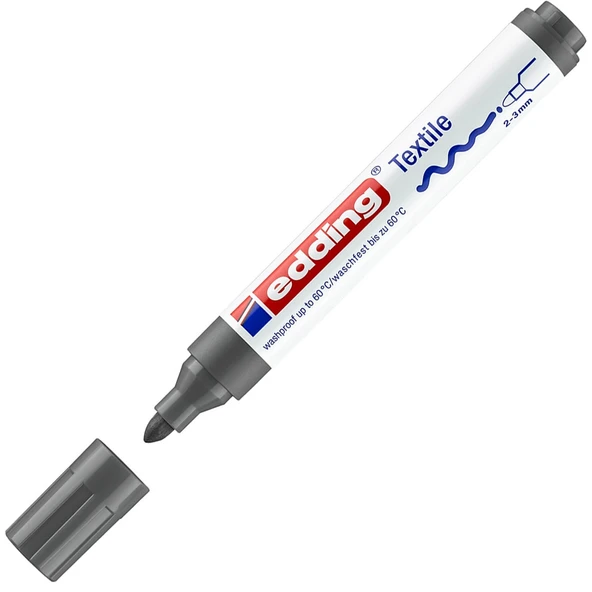 Edding T-shirt Kalemi Gri E-4500 ürün görseli 1