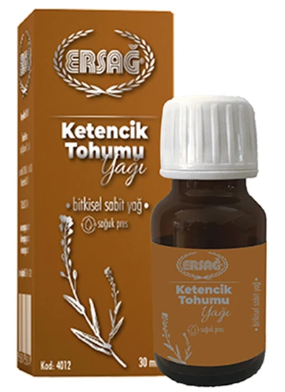 ERSAĞ KETENCİK TOHUMU YAĞI 30 ML. ürün görseli 1