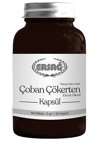 ERSAĞ ÇOBAN ÇÖKERTEN (DEMİR DİKENİ) KAPSÜL ürün görseli 1