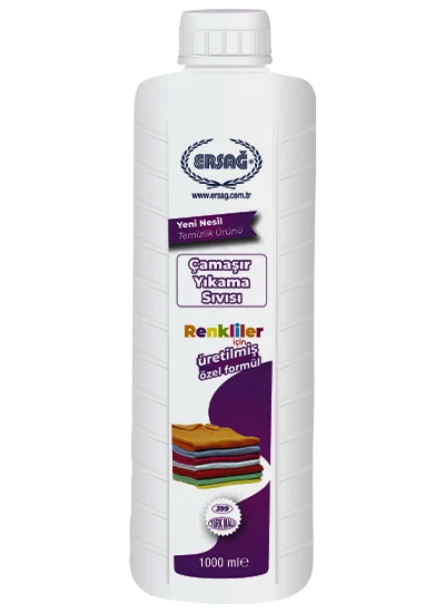 ERSAĞ ÇAMAŞIR YIKAMA SIVISI-RENKLİLER İÇİN 1000 ML. ürün görseli 1