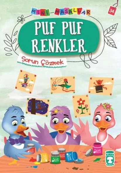 Puf Puf Renkler - Mini Masallar 4 (34) - Resim 2