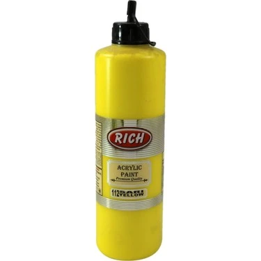 Rich Akrilik Boya Master 500 CC Sarı 112 ürün görseli 1