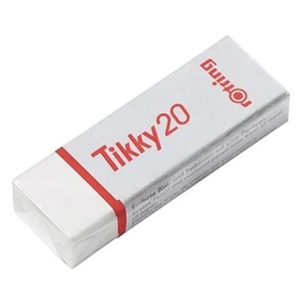 Rotring Öğrenci Silgisi Tikky ( 20 Li Kutu ) Beyaz S0195831-20-PKT ürün görseli 1