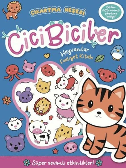 Cicibiciler Hayvanlar Faaliyet Kitabı - Resim 2