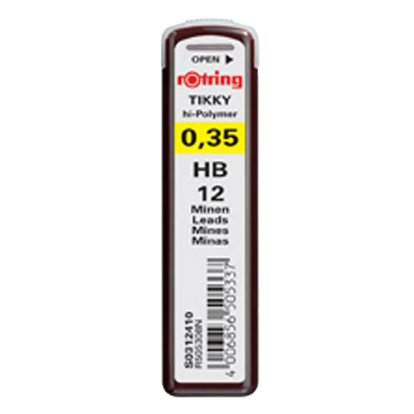 Rotring Min Hi-Polymer HB 0.3 MM (10 adet) ürün görseli 1