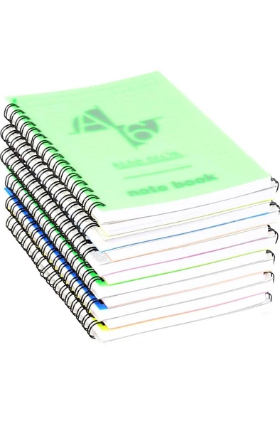 Klas Bloknot Spiralli Pp Kapak No:1 Çizgili 60 Yaprak 7.5 X 10.5Cm 24 Lü 3232 (24 Lü Paket) ürün görseli 1