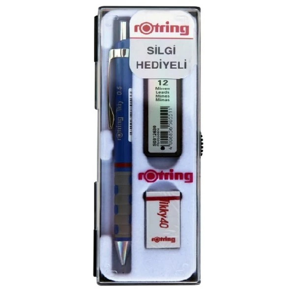 Rotring Okul Seti Versatil+Min Silgi Hediyeli 0.5 MM Bordo RO-KK07-05 ürün görseli 1