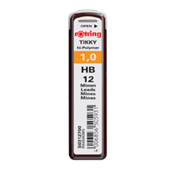 Rotring Min Hi-Polymer HB 0.9 MM S0312700 (10 LU ) ürün görseli 1