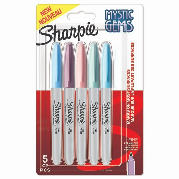 Sharpıe Markör Permanent Fine MyStic Gems 5 Li Bls 2157670 ürün görseli 1