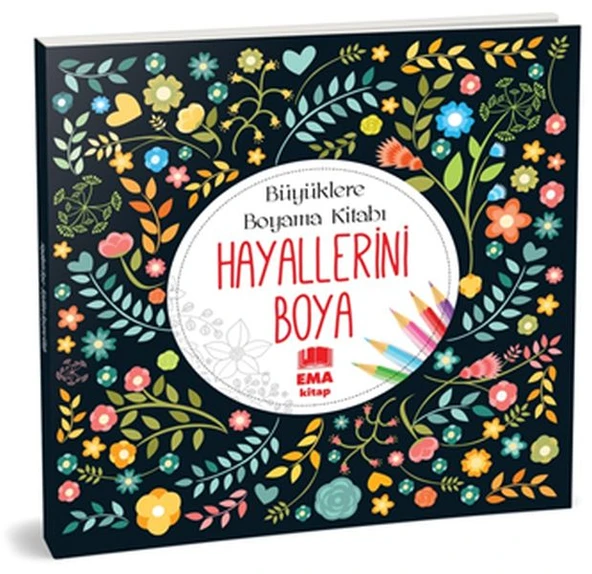 Hayallerini Boya - Büyüklere Boyama Kitabı ürün görseli 1