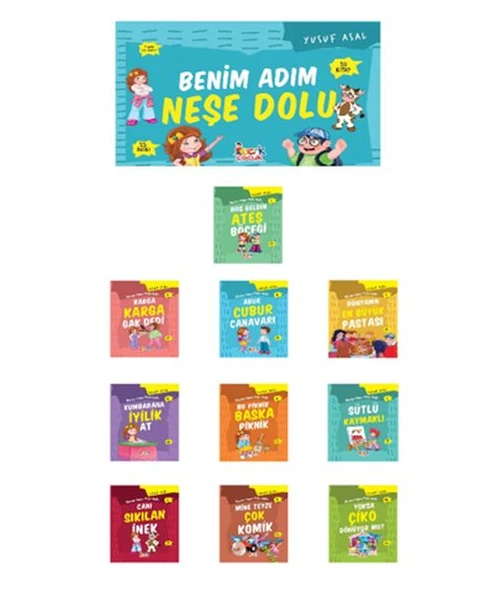 Benim Adım Neşe Dolu (10 kitap) - Resim 2