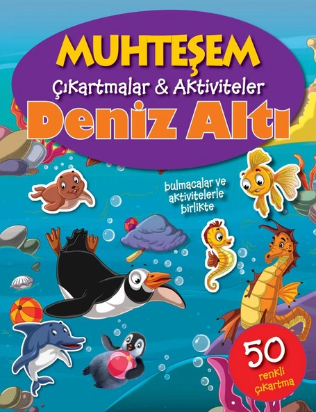 Muhteşem Çıkartmalar ve Aktiviteler - Deniz Altı ürün görseli 1
