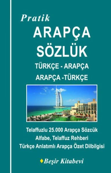Pratik Türkçe-Arapça - Arapça-Türkçe Sözlük - Resim 3