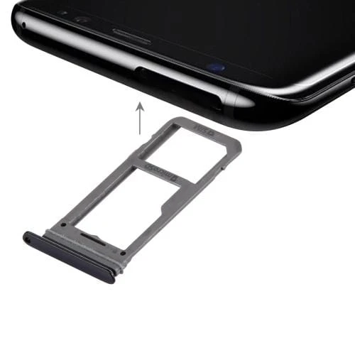Samsung Galaxy S8+ Plus Sim Hafıza Kart Okuyucu-siyah ürün görseli 1