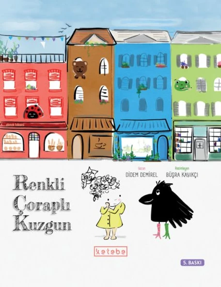 Renkli Çoraplı Kuzgun ürün görseli 1