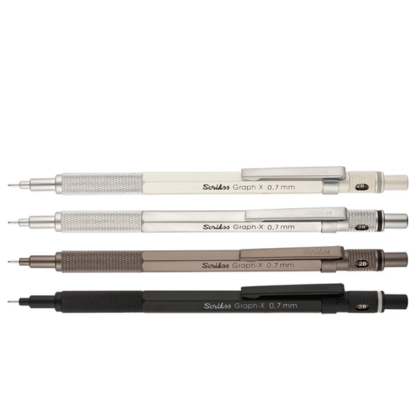 Scrikss Versatil Kalem Graph-X Metal Renkler 0.7 MM  16 LI ürün görseli 1