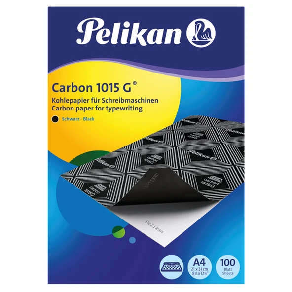 Pelikan Karbon Kağıdı 100 LÜ A4 Siyah 1015G-100-LI-PKT ürün görseli 1