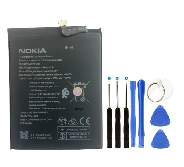 Nokia 2.4 WT242 Pil Batarya ve Tamir seti ürün görseli 1