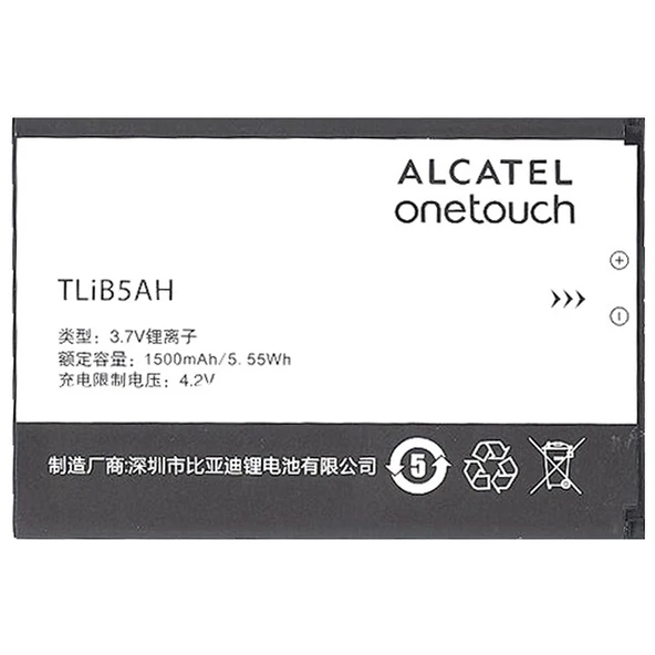 ALCATEL LINK PİL BATARYA Y580 Y800Z 606V cab23v0000c1 TLIB5AH ürün görseli 1
