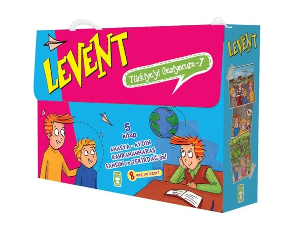 Levent Türkiye'yi Geziyorum - 7 (5 Kitap Takım) ürün görseli 1